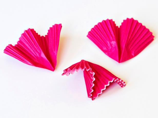 paper flowers Zig Zag Fold
